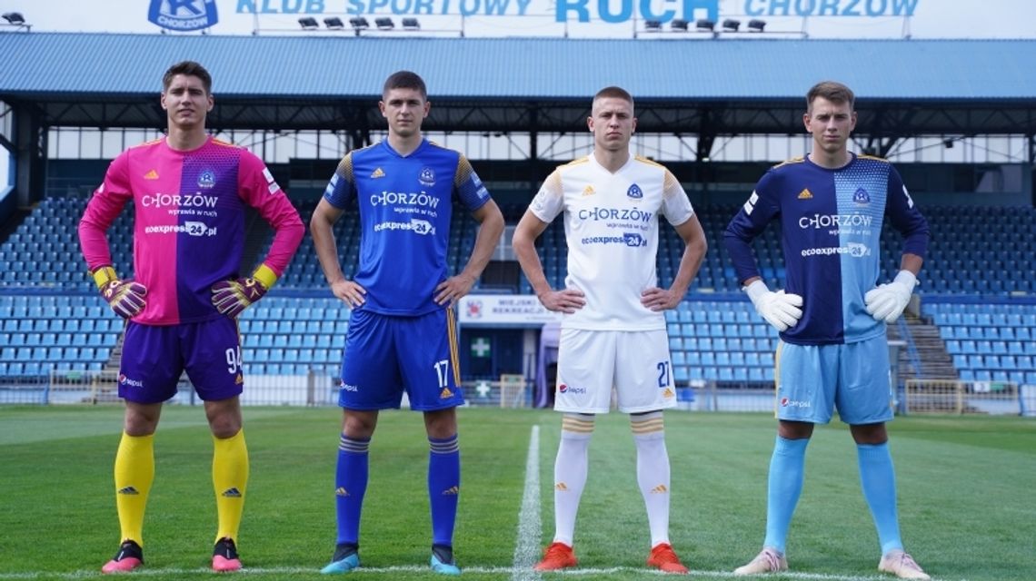 Nowe koszuli meczowe Ruchu
