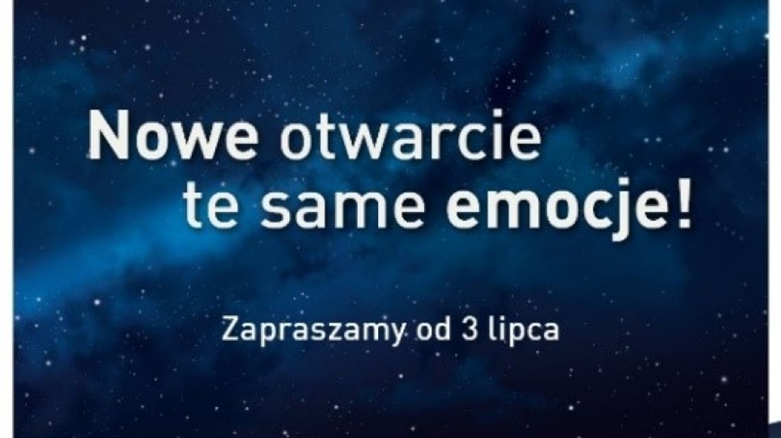 Nowe otwarcie – te same emocje!