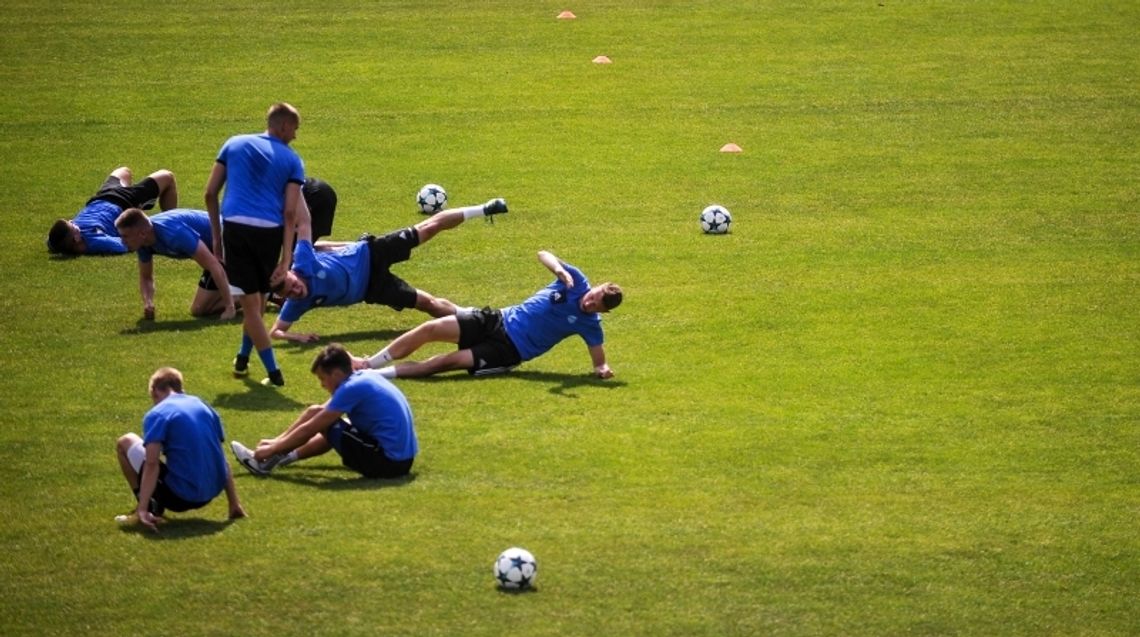 Nowe twarze na treningu Nowe twarze na treningu