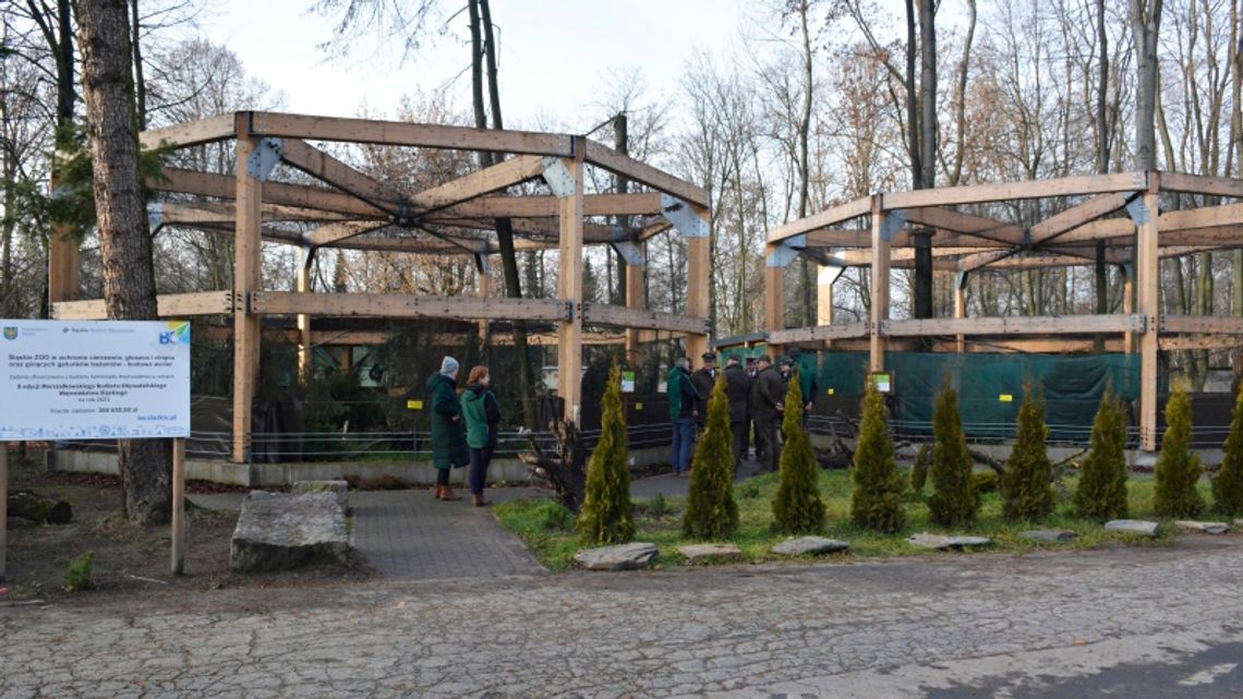 Nowe woliery w śląskim zoo. Zamieszkały w nich głuszce i cietrzewie