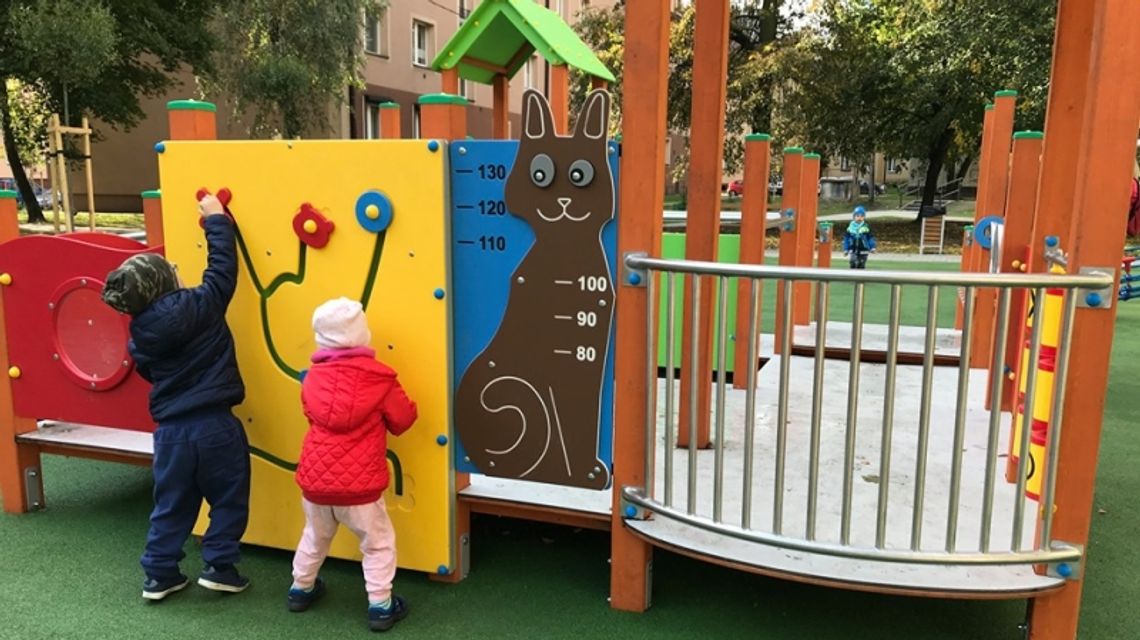 Nowy plac zabaw już otwarty Nowy plac zabaw już otwarty