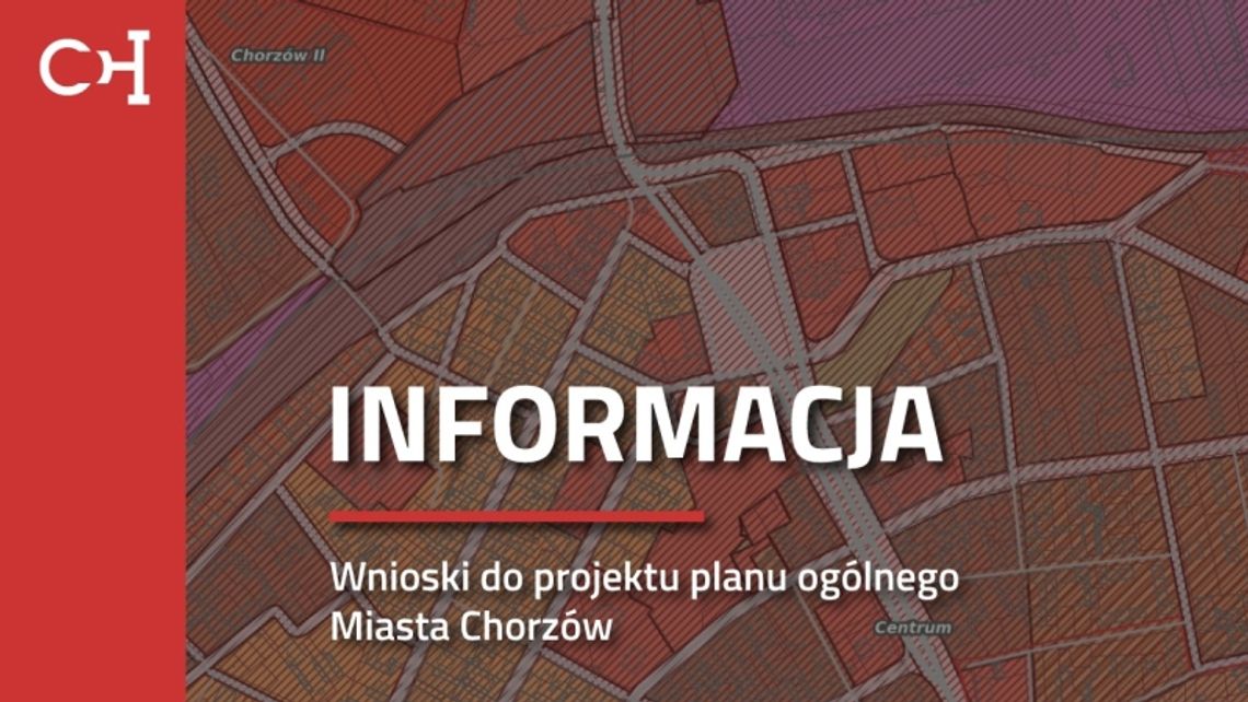 Nowy termin składania wniosków do planu ogólnego Chorzowa