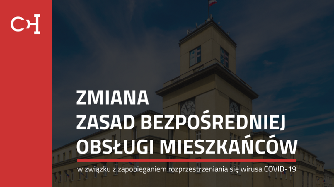 Obsługa mieszkańców w Urzędzie Miasta wyłącznie po wcześniejszym umówieniu wizyty [ZMIANA]