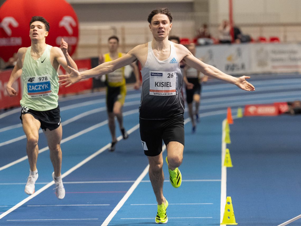 Odważny Łukasz Zaczyk, zadziorna Ola Fornalik. Trzy medale dla chorzowian na halowych mistrzostwach Polski (U18, U20)