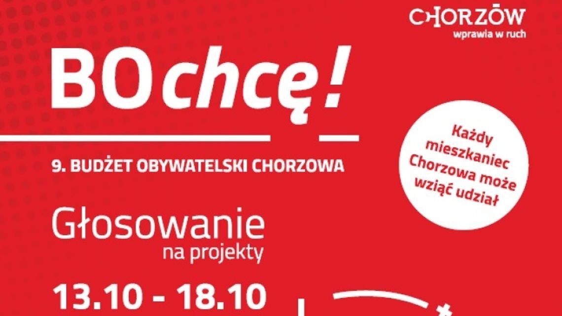 Ostatnie godziny głosowania w Budżecie Obywatelskim!