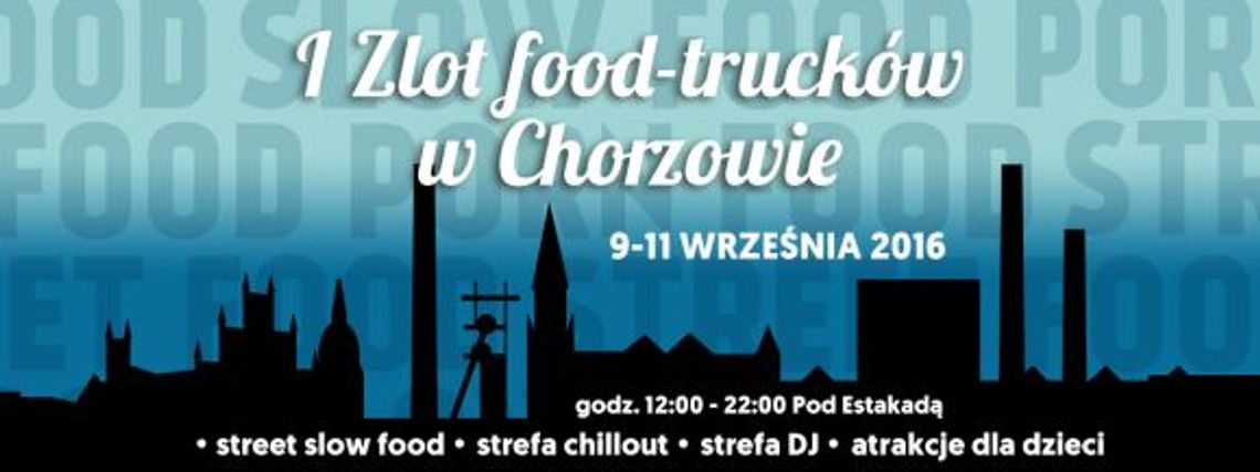 Pierwszy dzień 1 zlotu food trucków w Chorzowie