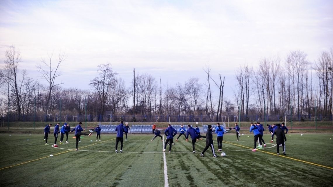 Pierwszy trening i trzech testowanych zawodników