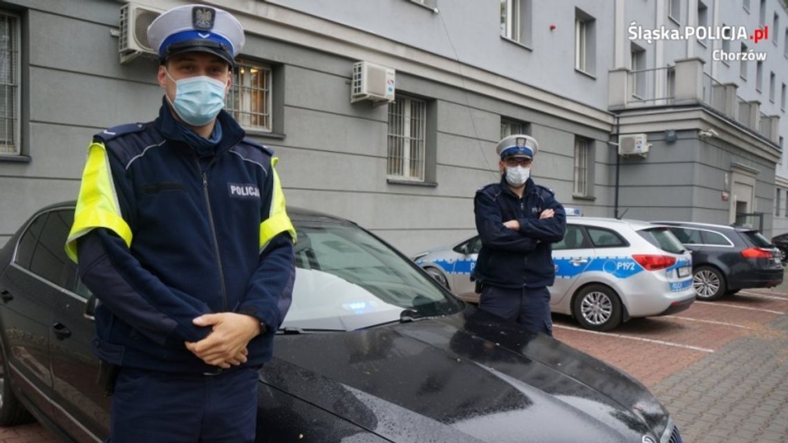 Pilotowali rodzącą kobietę do szpitala