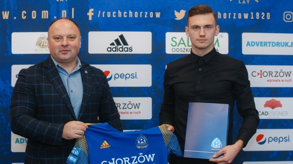 Piotr Wyroba piłkarzem Ruchu