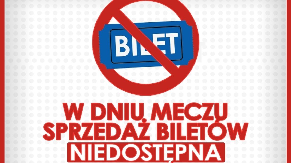 Podczas dnia meczowego nie kupisz biletów w "Grzybku"