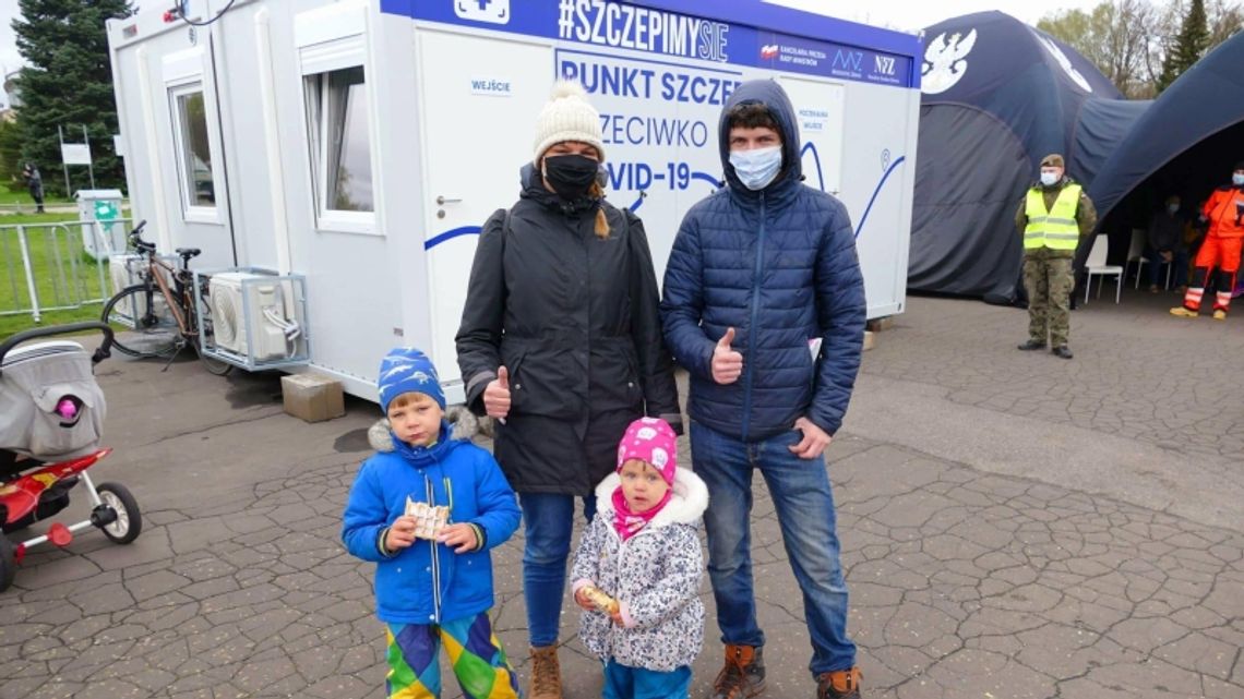 Podczas majówki w Parku Śląskim uruchomiono mobilny punkt szczepień. Skorzystało z niego ponad 3 tys. osób