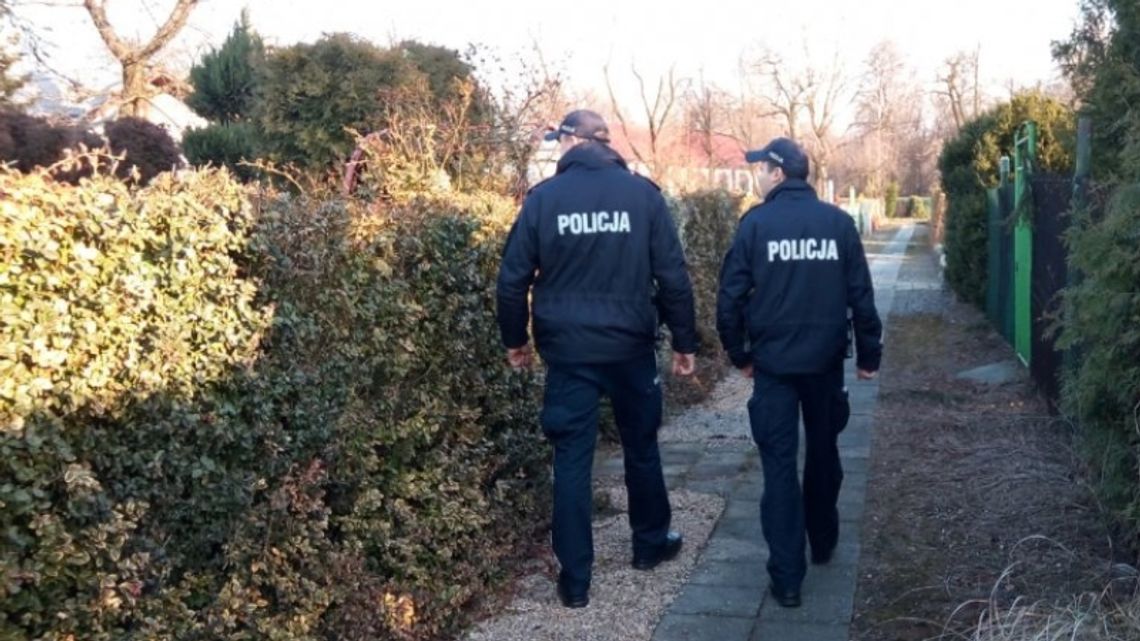 Policja reaguje na włamania na ogródki działkowe