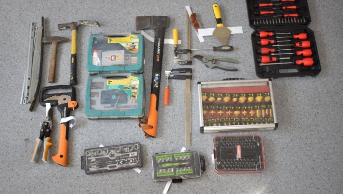 Policjanci szukają właścicieli skradzionych przedmiotów