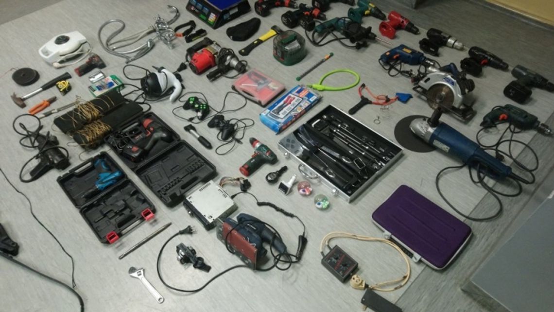 Policjanci szukają właścicieli skradzionych przedmiotów