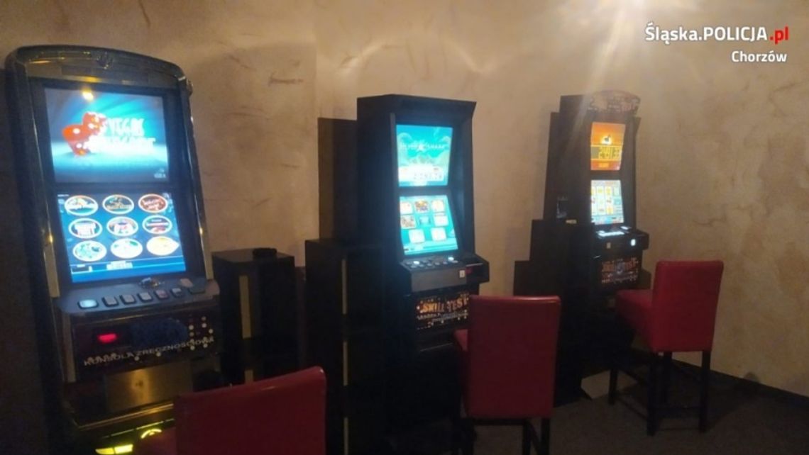 Policjanci zarekwirowali kolejne nielegalne maszyny