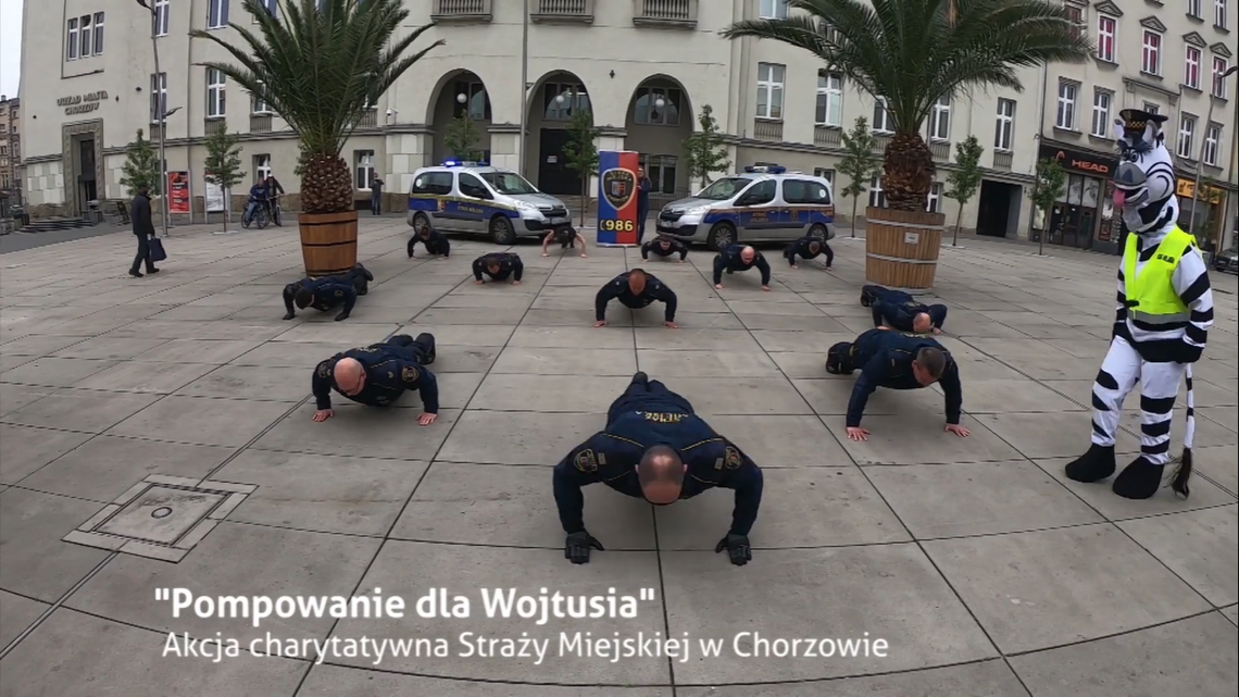 Pompowali dla Wojtusia