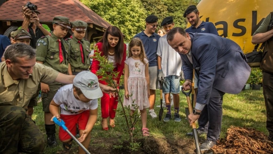 Posadzili 1327 drzew Posadzili 1327 drzew