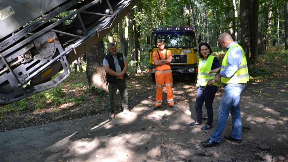 Postęp prac w Parku Śląskim Postęp prac w Parku Śląskim