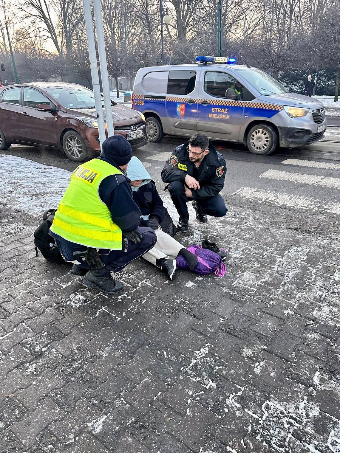 Potrącenie nieletniej na przejściu dla pieszych przy ul. Katowickiej w Świętochłowicach