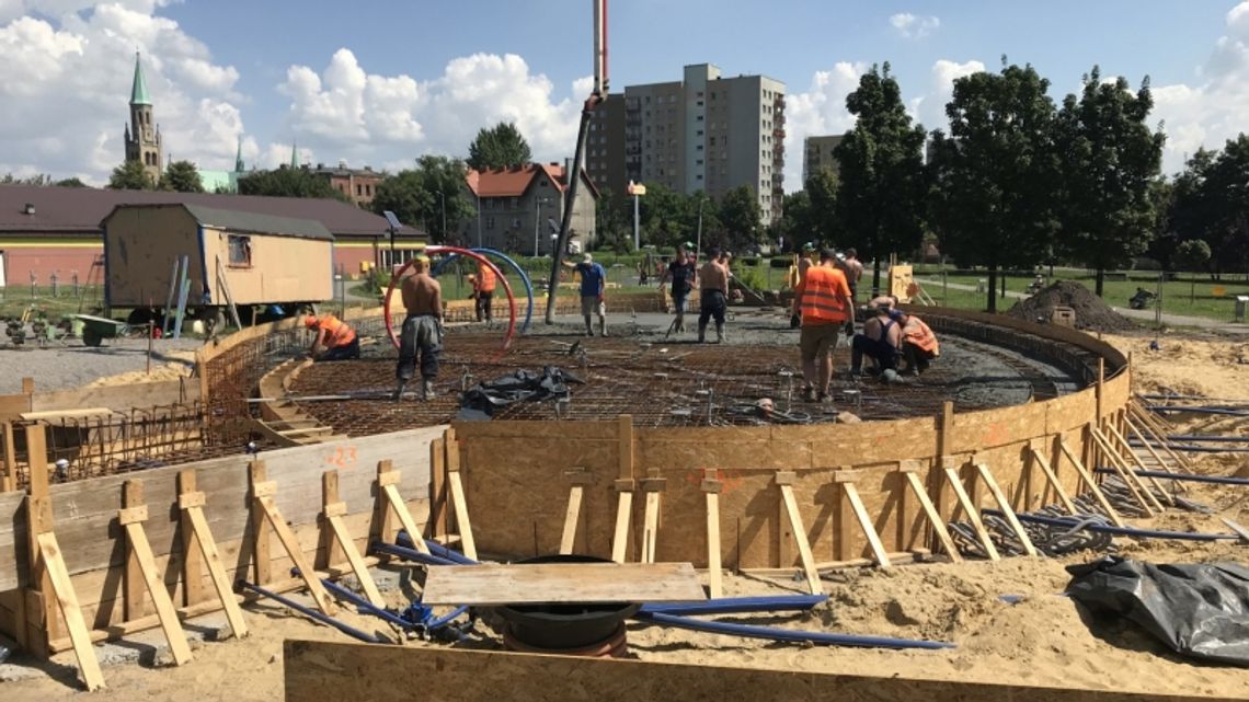 Powstaje wodny plac zabaw Powstaje wodny plac zabaw