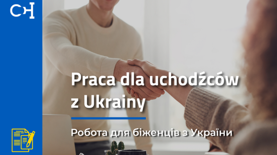 Praca dla uchodźców z Ukrainy