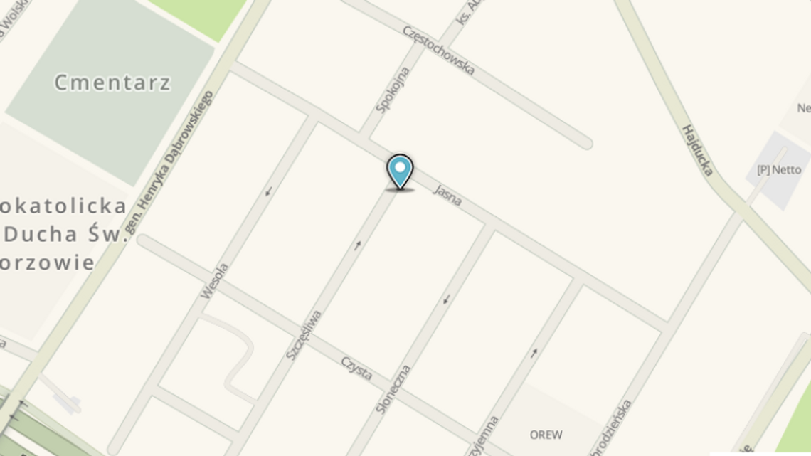 Prace na ul. Szczęśliwej Prace na ul. Szczęśliwej