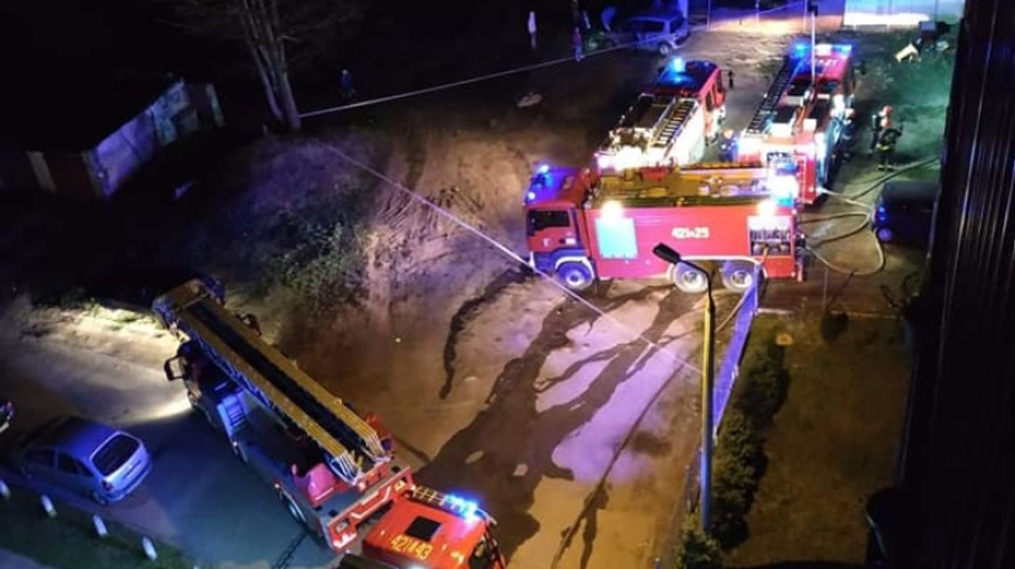 Pracowity dzień chorzowskiej straży pożarnej