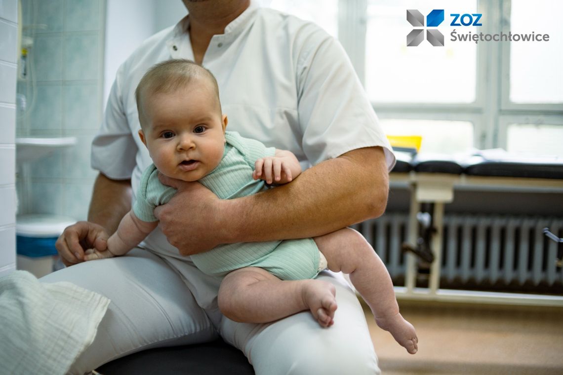 Pracownia Fizjoterapii w świętochłowickim szpitalu wspiera rozwój najmłodszych pacjentów