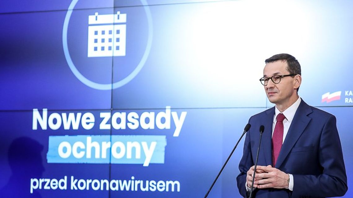Premier ogłosił nowe obostrzenia związane z epidemią Premier ogłosił nowe obostrzenia związane z epidemią