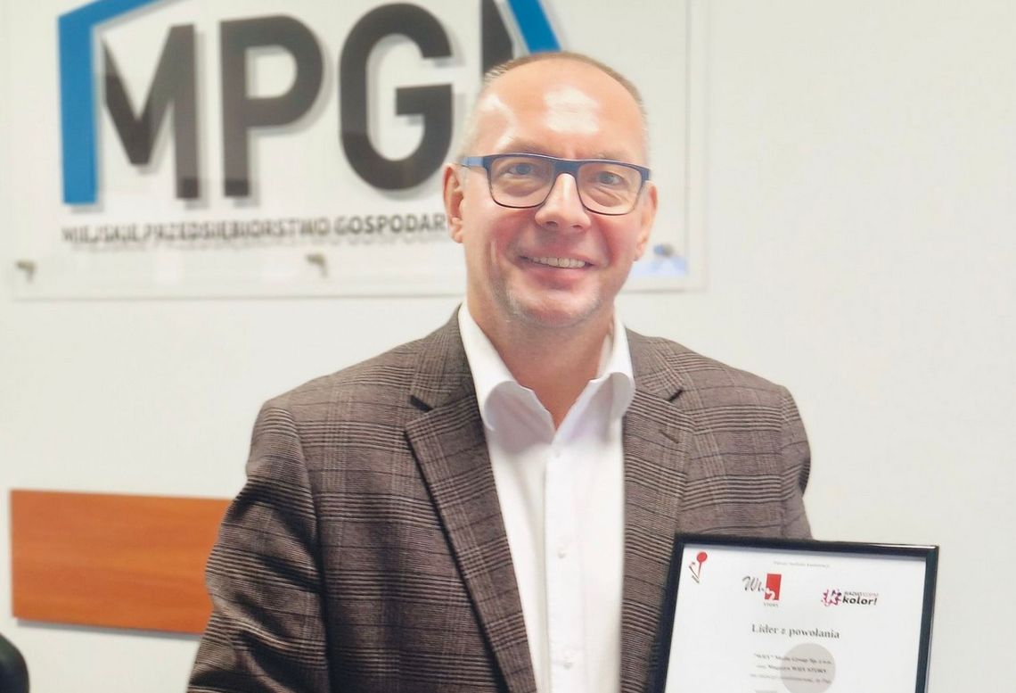 Prezes MPGL Świętochłowice z nominacją do prestiżowego tytułu Lider z powołania