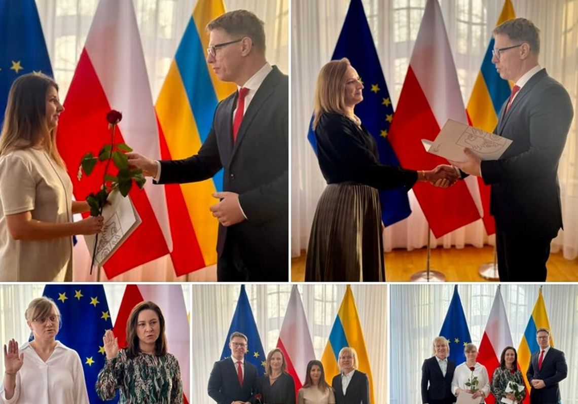 Prezydent miasta wręczył akty mianowania nauczycielkom oraz powitał nowe dyrektorki przedszkoli