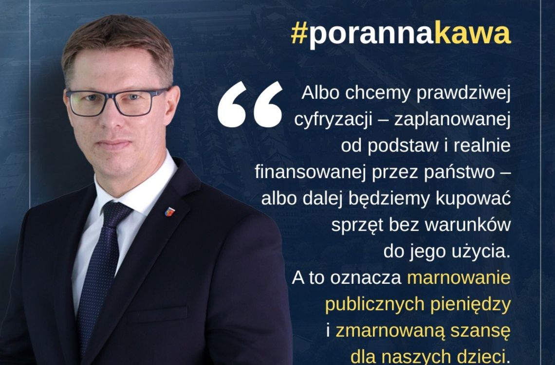 Prezydent Świętochłowic alarmuje: cyfryzacja szkół jest w chaosie!