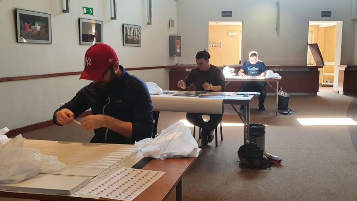 Produkcja przyłbic pełną parą!