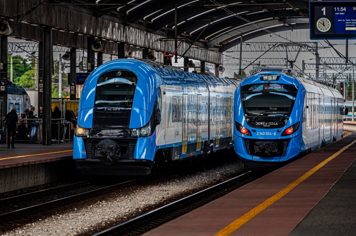 Przebudowa katowickiego węzła kolejowego wpływa na punktualność pociągów Kolei Śląskich Przebudowa katowickiego węzła kolejowego wpływa na punktualność pociągów Kolei Śląskich