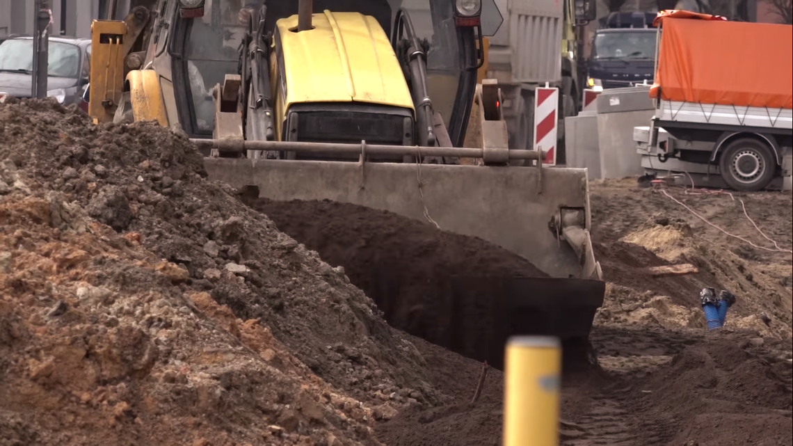 Przebudowa ul. Powstańców wkracza w kolejny etap Przebudowa ul. Powstańców wkracza w kolejny etap
