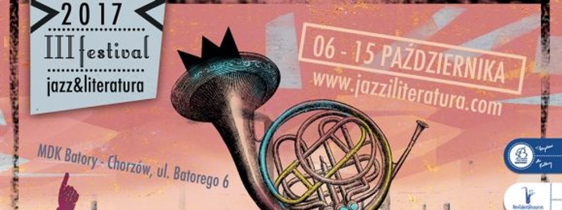 Przed nami III Festiwal Jazz&Literatura