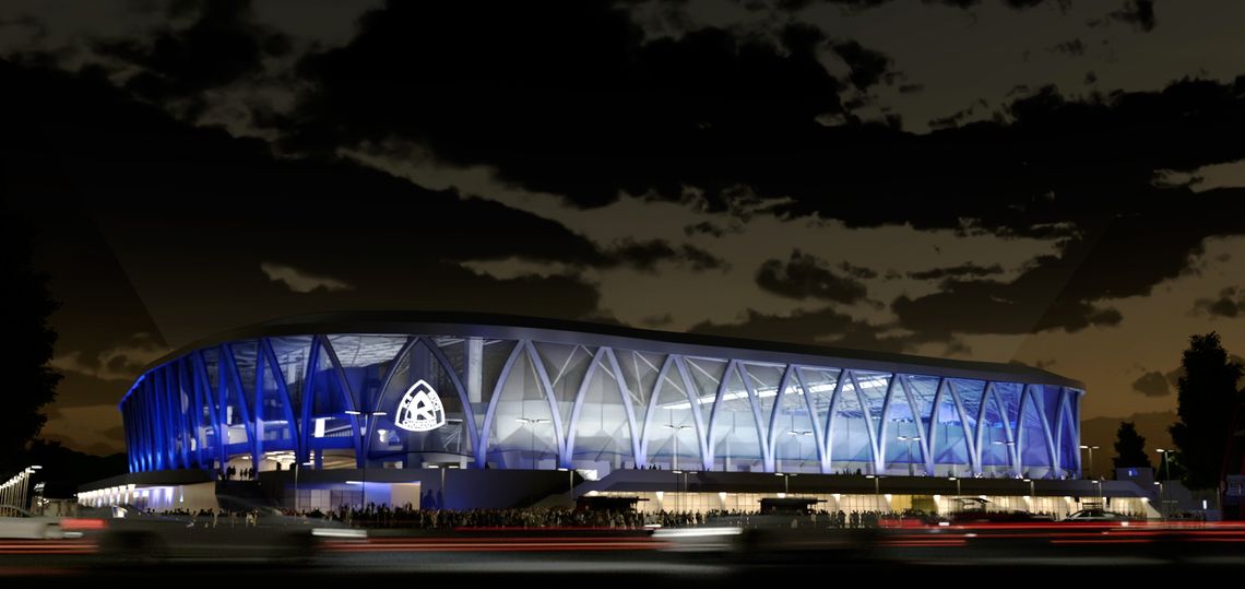 Przedstawiono koncepcję nowej areny Ruchu Chorzów [WIZUALIZACJE]