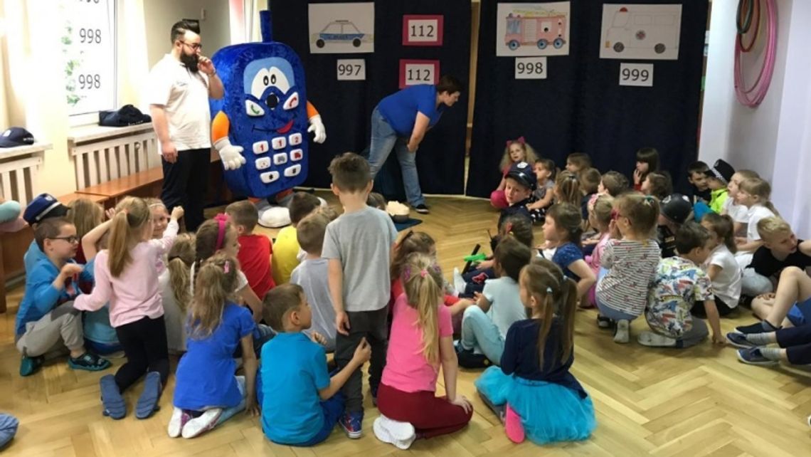 Przedszkolaki wiedzą jak korzystać z numeru 112