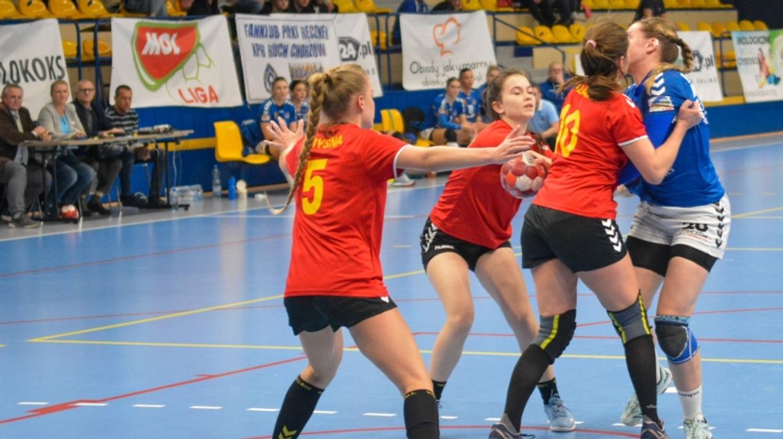 Przerwana passa chorzowskich szczypiornistek. "Niebieskie" przegrywają w Legnicy Przerwana passa chorzowskich szczypiornistek. "Niebieskie" przegrywają w Legnicy