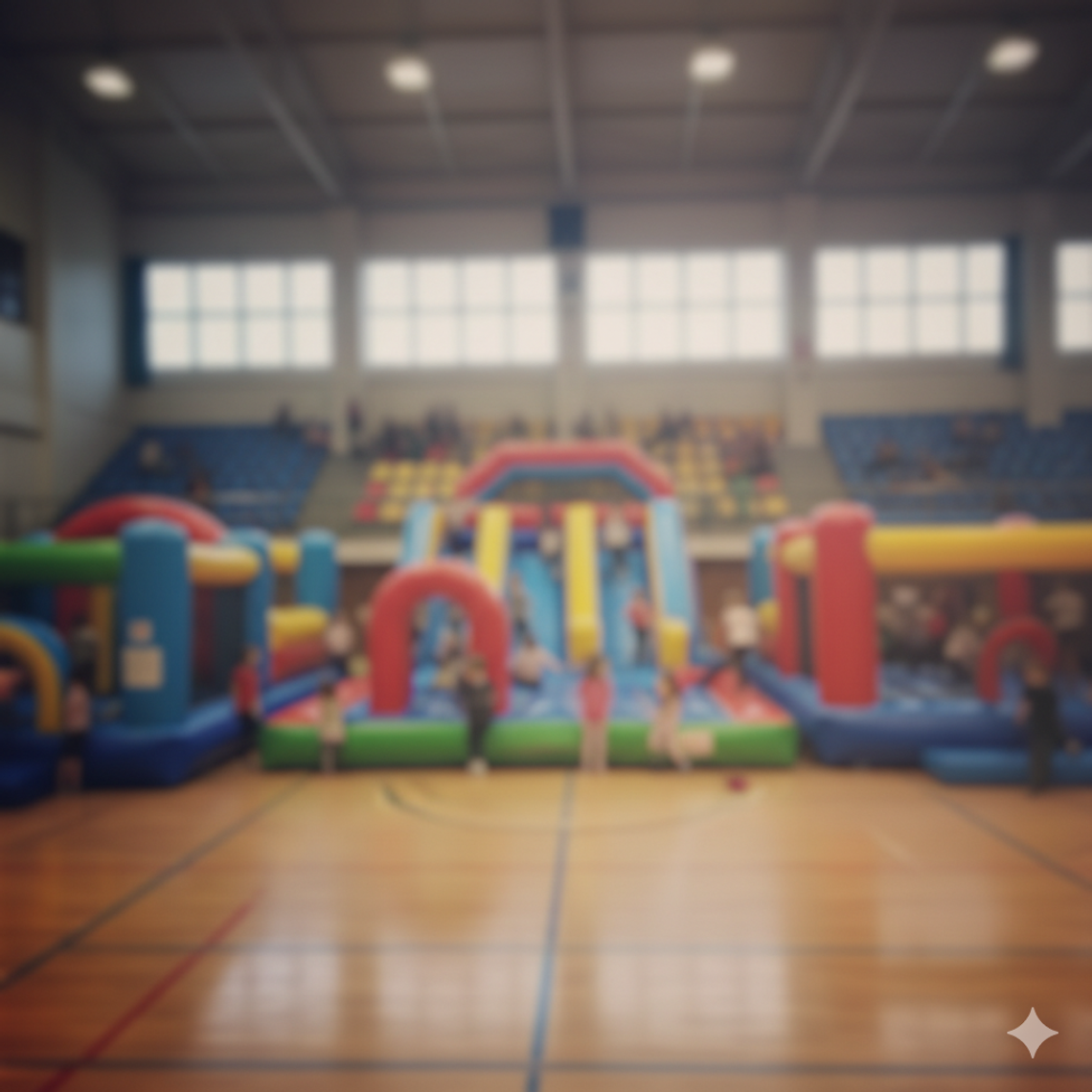 Przyjdź na rodzinny festiwal zabawy na dmuchańcach w Hali Sportowej OSiR Skalka Przyjdź na rodzinny festiwal zabawy na dmuchańcach w Hali Sportowej OSiR Skalka