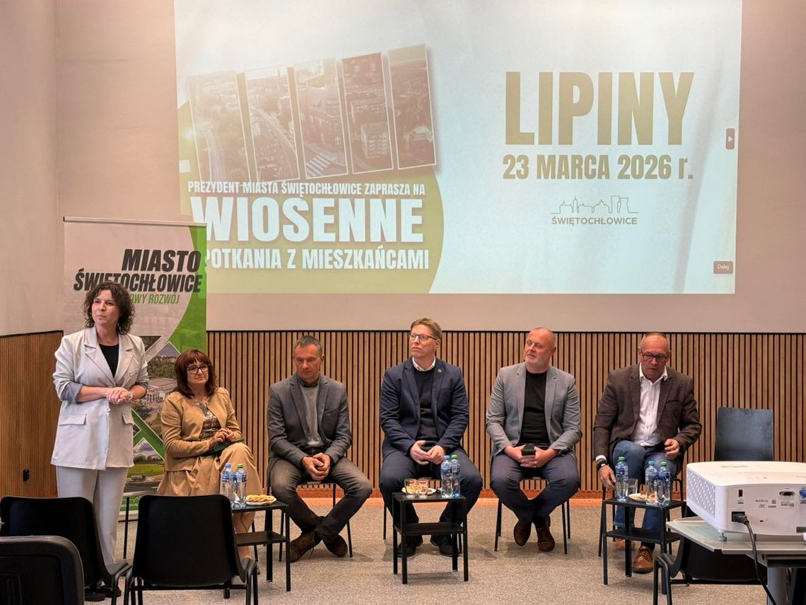 Przyszłość dzielnicy Lipiny tematem spotkania z prezydentem Świętochłowic