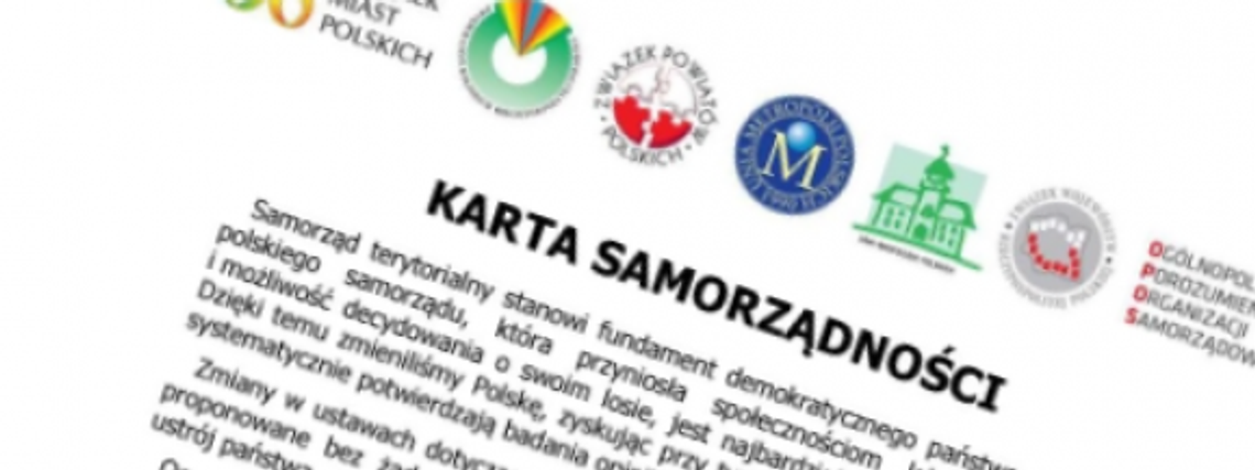 Radni poparli Kartę Samorządności