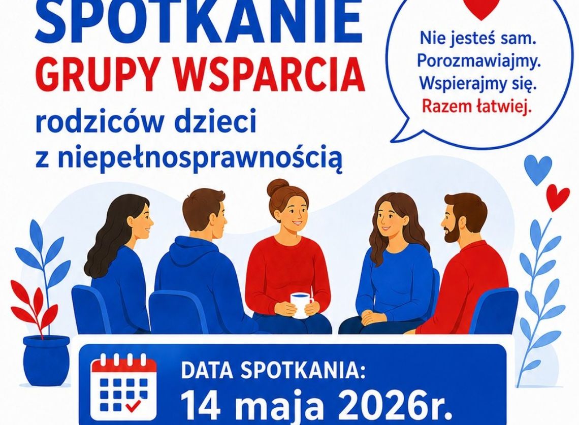 "Razem łatwiej” – OPS zaprasza na spotkanie grupy wsparcia dla rodziców w Świętochłowicach