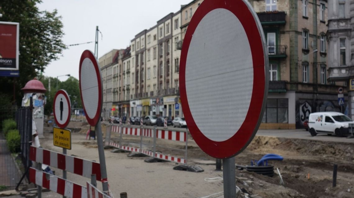 Remont torowiska tramwajowego w ciągu al. Bojowników o Wolność i Demokrację w Chorzowie