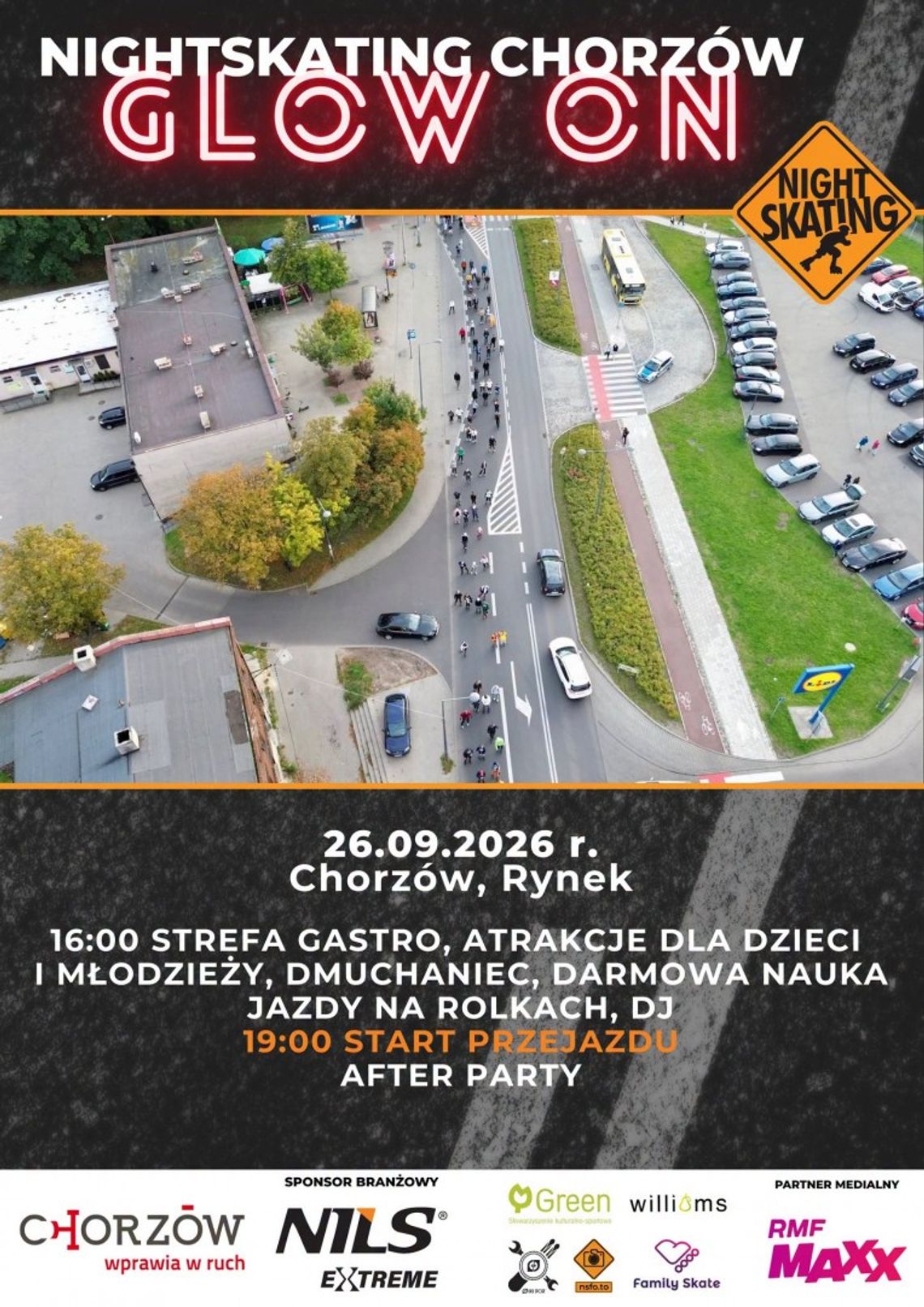 Rolkarze przejadą ulicami Chorzowa. Impreza już w ten weekend! Rolkarze przejadą ulicami Chorzowa. Impreza już w ten weekend!