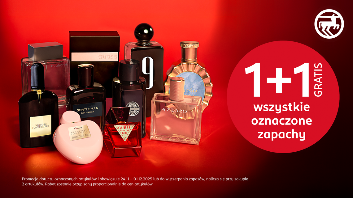 Rossmann podwaja przyjemność – 1+1 gratis na perfumy Rossmann podwaja przyjemność – 1+1 gratis na perfumy