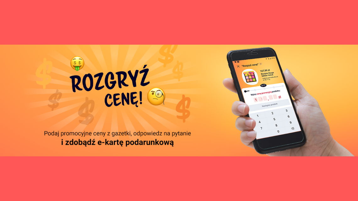 "Rozgryź Cenę" – wygraj karty podarunkowe do drogerii Rossmann