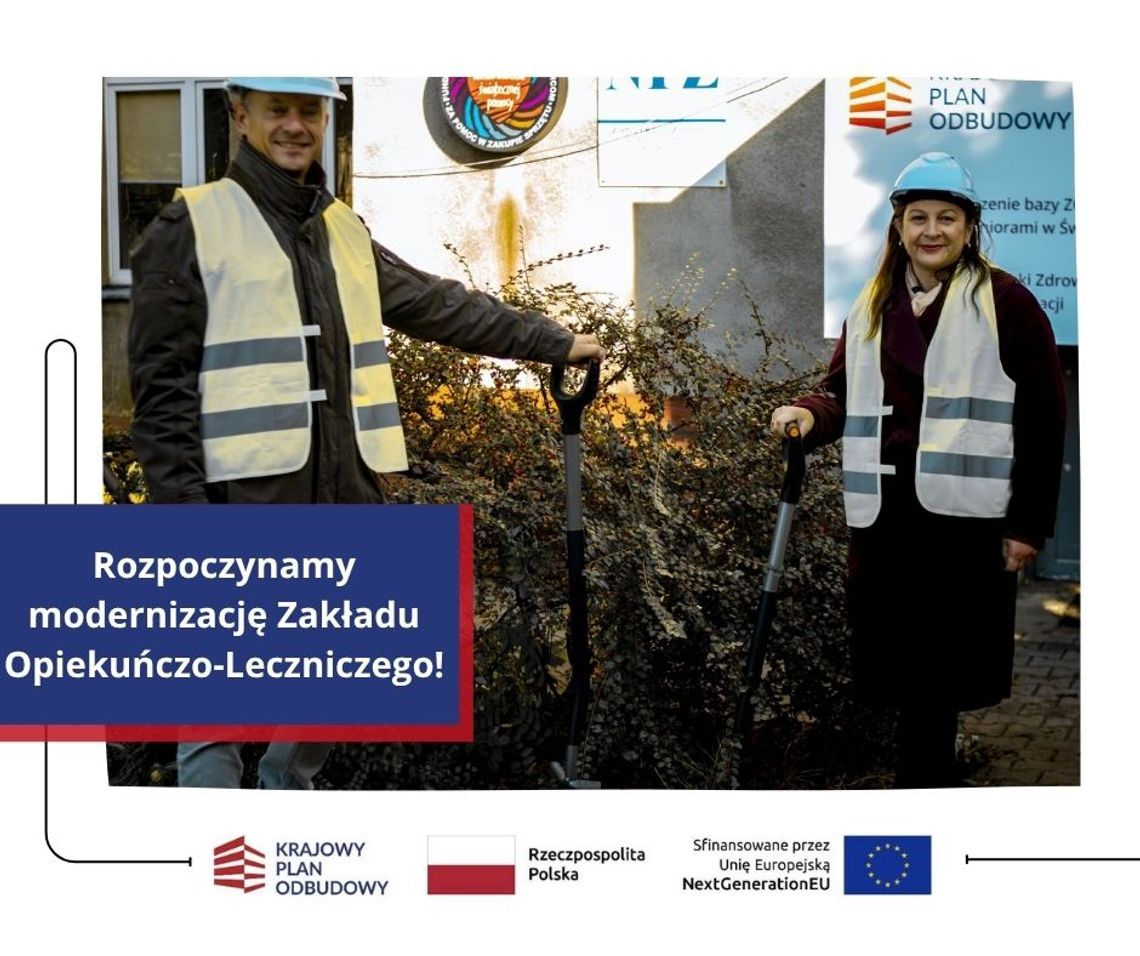 Rozpoczyna się rozbudowa Zakładu Opiekuńczo-Leczniczego w Świętochłowicach
