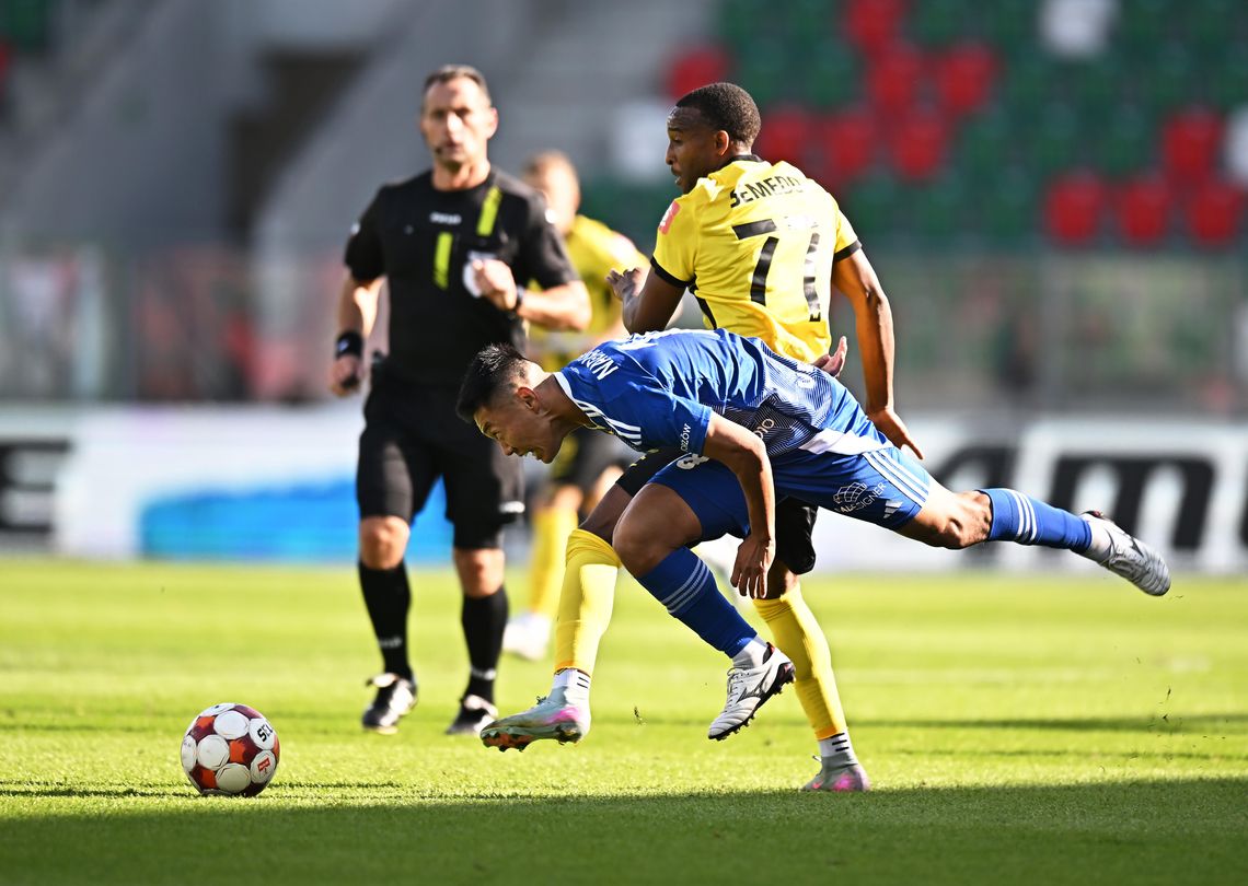 Ruch Chorzów prowadził dwa razy, ale to Wieczysta Kraków zgarnęła całą pulę