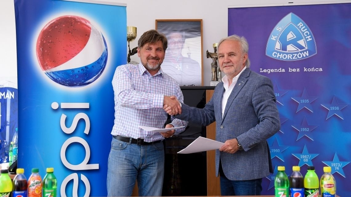 Ruch i Pepsi w jednej drużynie!